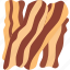bacon, grilled, breakfast, appetizer, crispy 