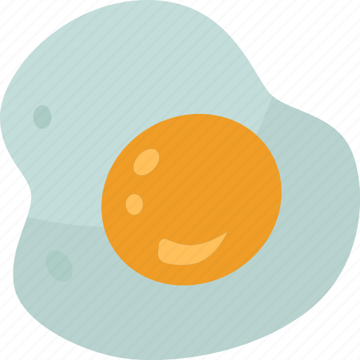 Egg, fried, yolk, cooking, healthy icon - Download on Iconfinder