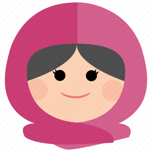 Char, female, girl, headscarf, muslim, woman icon - Download on Iconfinder