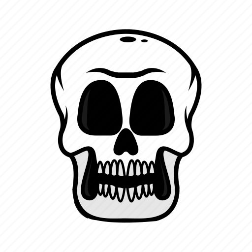 Avatar, halloween, face, skull, smile icon - Download on Iconfinder