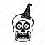 avatar, halloween, birthday, face, skull 