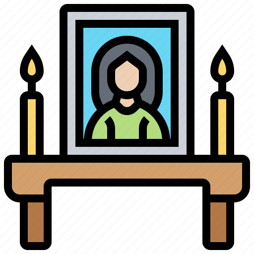 Altar, ancestor, funeral, memorial, mourning icon - Download on Iconfinder