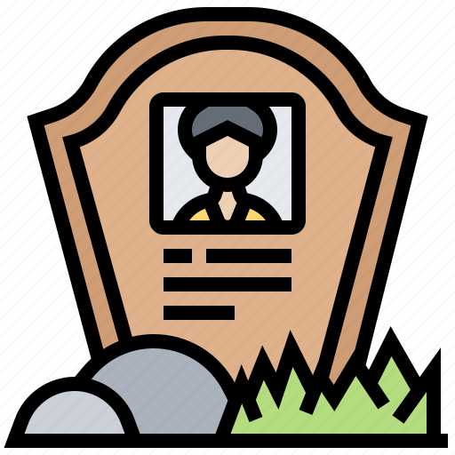 Cemetery, grave, headstone, memorial, tomb icon - Download on Iconfinder