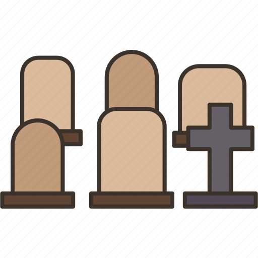 Cemetery, graveyard, burial, tomb, memorial icon - Download on Iconfinder