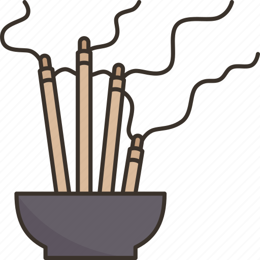Incense, pray, ritual, ceremony, tradition icon - Download on Iconfinder
