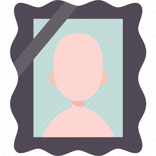 Photo, frame, funeral, ceremony, memorial icon - Download on Iconfinder