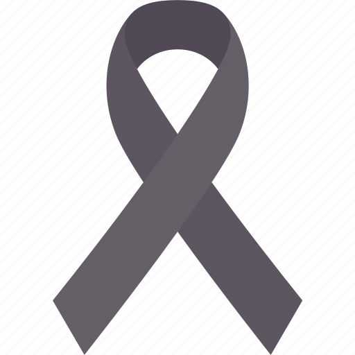 Ribbon, death, funeral, mourning, remembrance icon - Download on Iconfinder