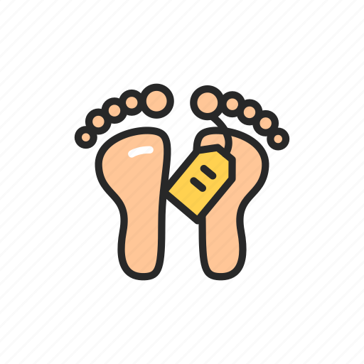 Feet, death, funeral, service icon - Download on Iconfinder