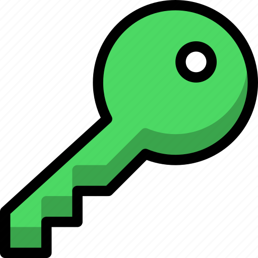 Key, access, keyboard, safety, unlock icon - Download on Iconfinder