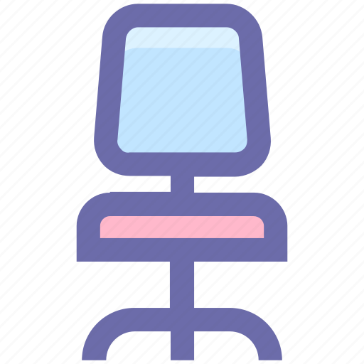 Armchair, chair, computer chair, desk, furniture, kitchen, office chair icon - Download on Iconfinder