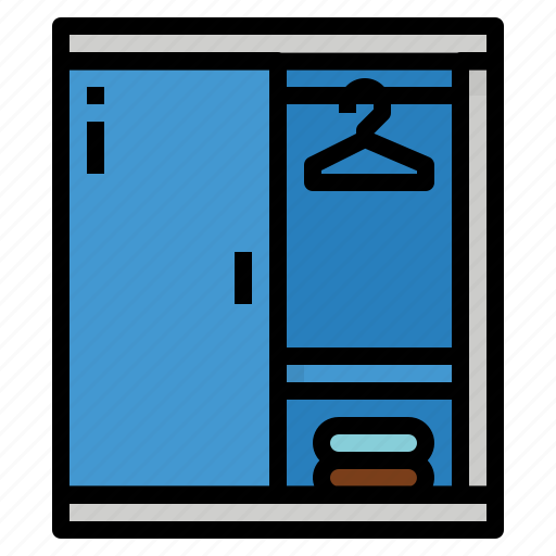 Cabinet, clothes, furniture, storage, wardrobe icon - Download on Iconfinder
