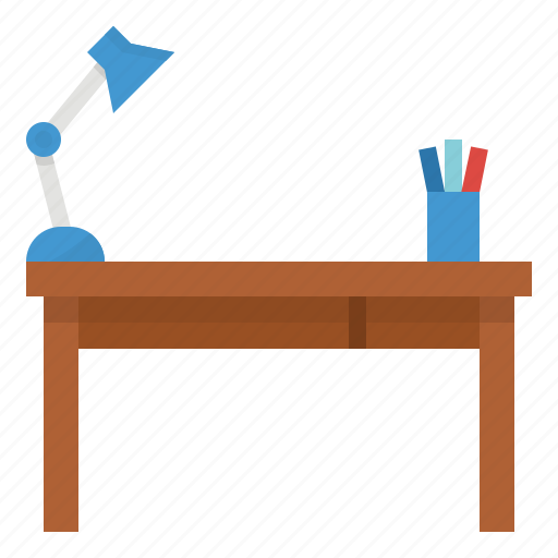Desk, funiture, table, work icon - Download on Iconfinder