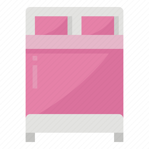 Bed, double, furniture, room, sleep icon - Download on Iconfinder