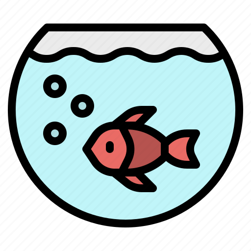 Aquarium, bowl, fish, goldfish, pet icon - Download on Iconfinder