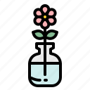 farming, flower, plant, pot, vase