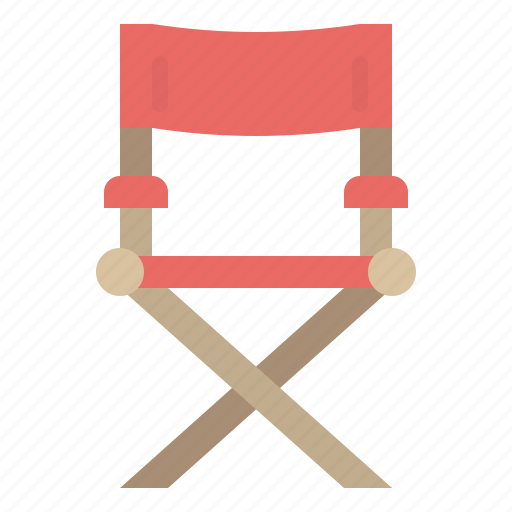 Chair, desk, director, furniture, studio icon - Download on Iconfinder