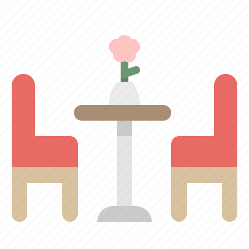 Chairs, household, kitchen, restaurant, table icon - Download on Iconfinder