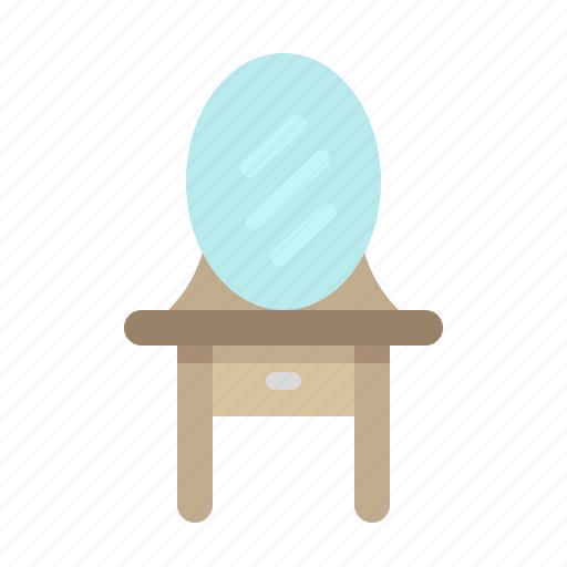 Beauty, dresser, dressing, mirror, table icon - Download on Iconfinder