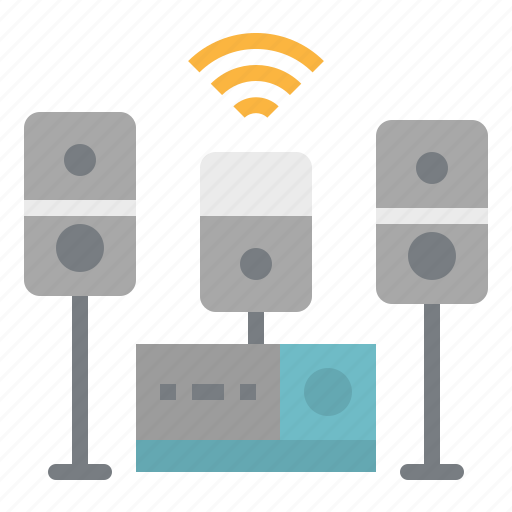 Home, music, radio, speaker, theatre icon - Download on Iconfinder
