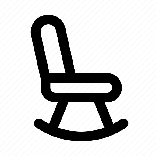 Rocking chair, couch, furniture, interior, decoration icon - Download on Iconfinder