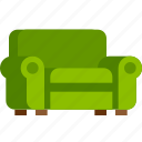 furniture, sofa, couch, settee