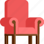 furniture, armchair, chair 