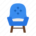 armchair, furniture, seat, sofa, and, household, decoration, interior, design