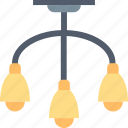 ceiling, chandelier, electricity, interior, lamp, light, lighting
