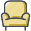 armchair, chair, furniture, interior 