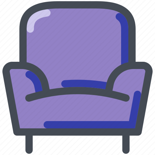 Armchair, chair, furniture, interior icon - Download on Iconfinder