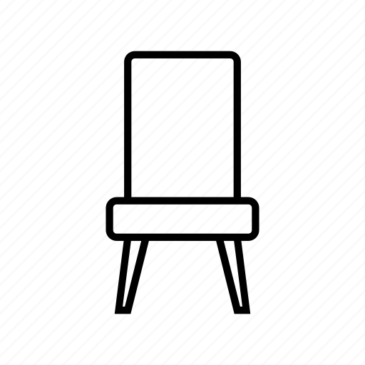 Chair, dining, dining chairs, furniture, interior, seat, sofa icon - Download on Iconfinder