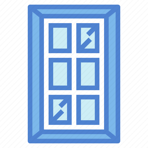 Decoration, glass, home, window icon - Download on Iconfinder