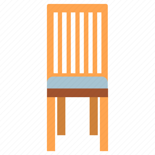 Chair, diningroom, furniture, home, interior, room, seat icon - Download on Iconfinder