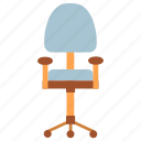 chair, furniture, houshold, interior, office, seat, work