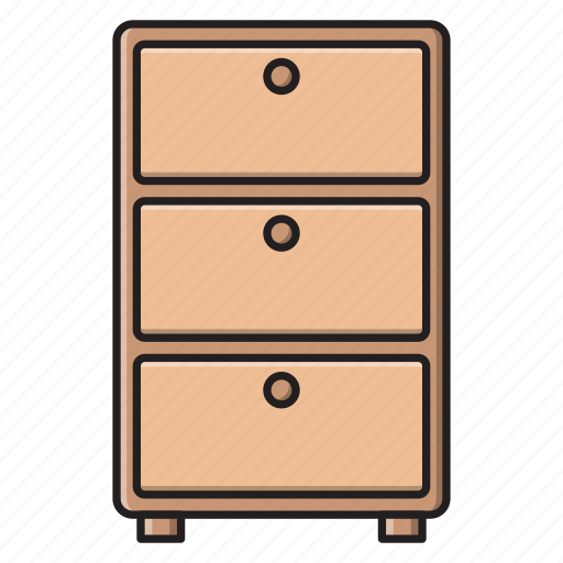 Cabinet, drawer, furniture, home, interior icon - Download on Iconfinder