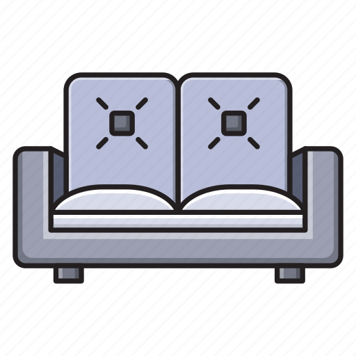 Couch, furniture, home, interior, sofa icon - Download on Iconfinder