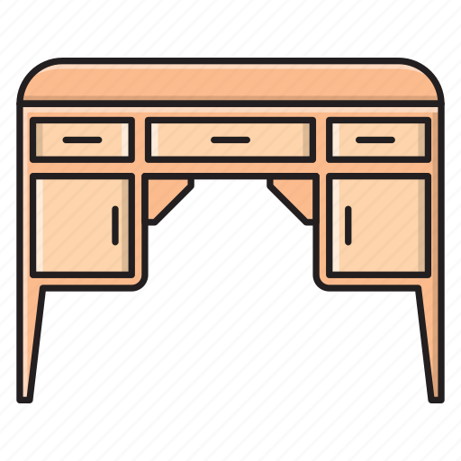 Cabinet, desk, drawer, furniture, interior icon - Download on Iconfinder