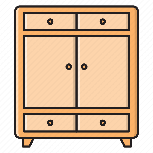 Cabinet, decoration, desk, drawer, interior icon - Download on Iconfinder