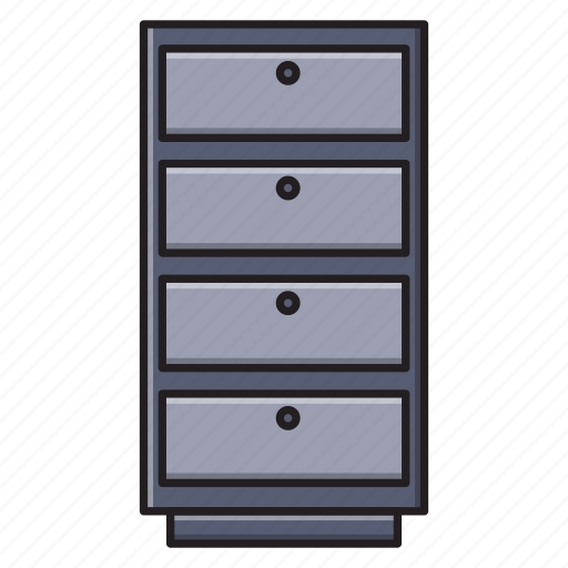 Cabinet, drawer, furniture, home, interior icon - Download on Iconfinder