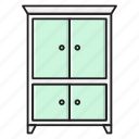 cabinet, drawer, furniture, interior, wardrobe