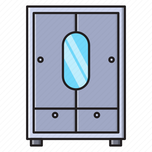 Cabinet, cupboard, drawer, interior, wardrobe icon - Download on Iconfinder