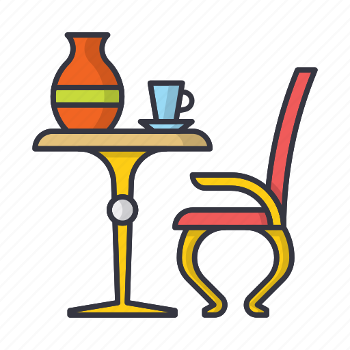 Coffee, table, home, comfort, furniture, pitcher, mug icon - Download on Iconfinder