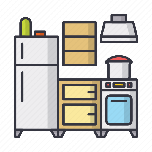 Kitchen, food, cooking, cook, home, fridge icon - Download on Iconfinder