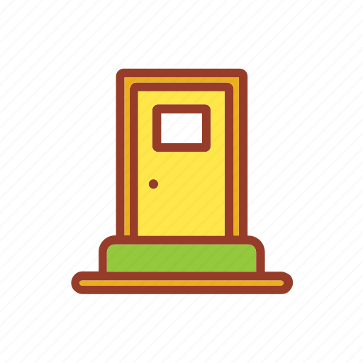 Door, furniture, home, house, living icon - Download on Iconfinder