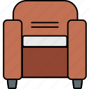 sofa, armchair, chair, couch, furniture, seat, settee 