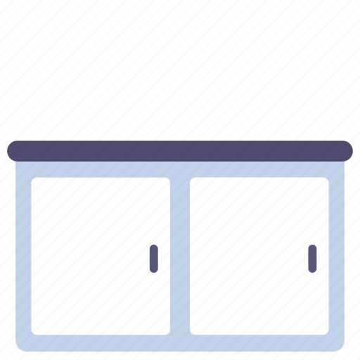 Cabinet, furniture, kitchen, locker, table icon - Download on Iconfinder