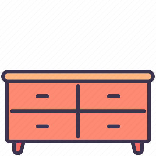 Cabinet, drawer, furniture, table, wardrobe icon - Download on Iconfinder