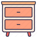 cabinet, drawer, furniture, home, wardrobe