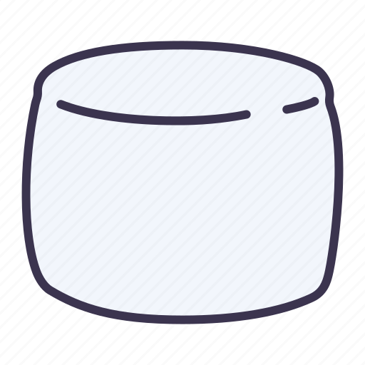 Floor, living, pillow, seat, sit icon - Download on Iconfinder