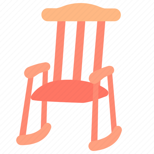 Chair, furniture, home, rocking, sit icon - Download on Iconfinder